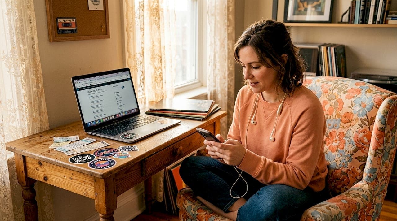How to follow live music tour dates and never miss a show