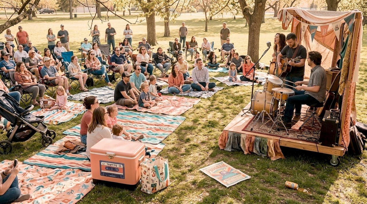 Role of public spaces in live music: A community guide