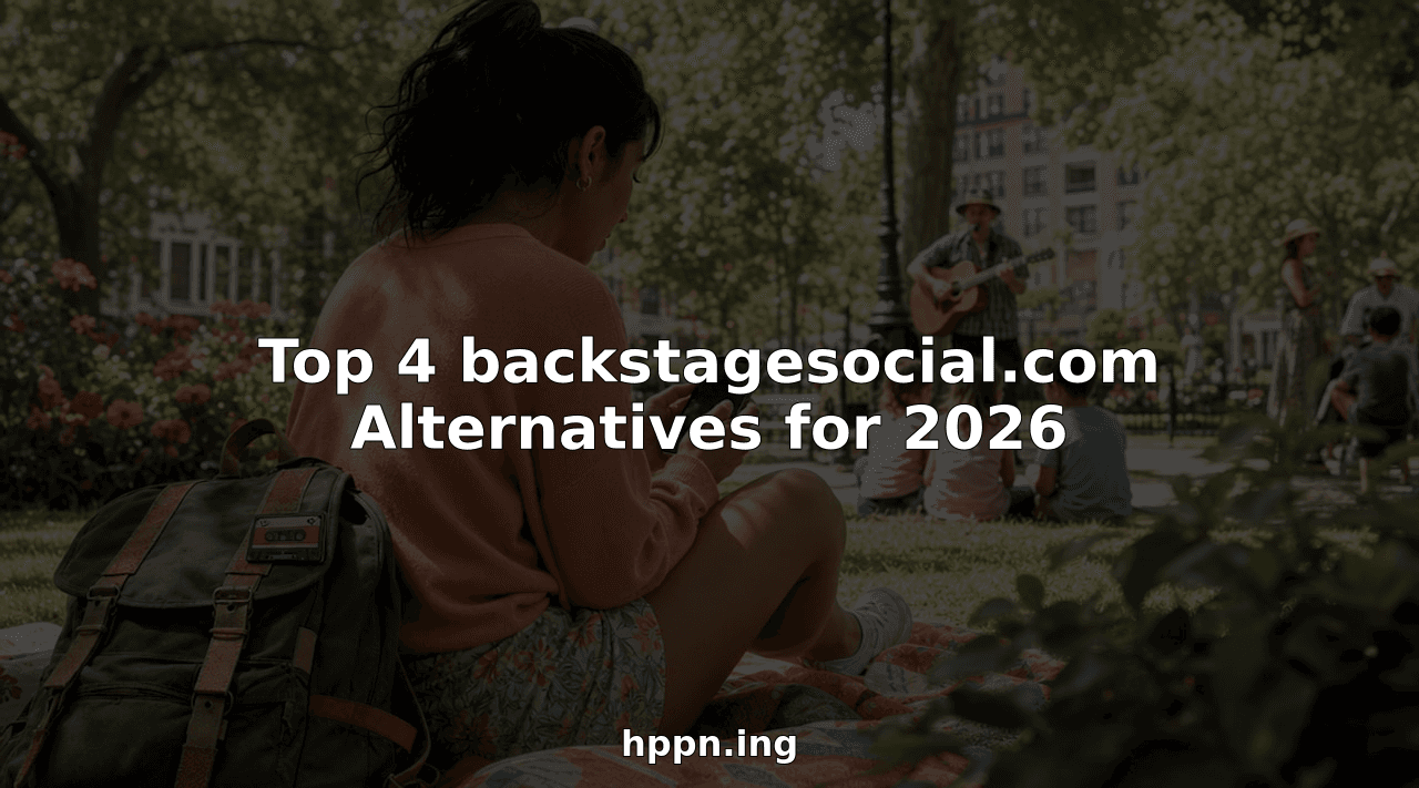 Top 4 backstagesocial.com Alternatives for 2026