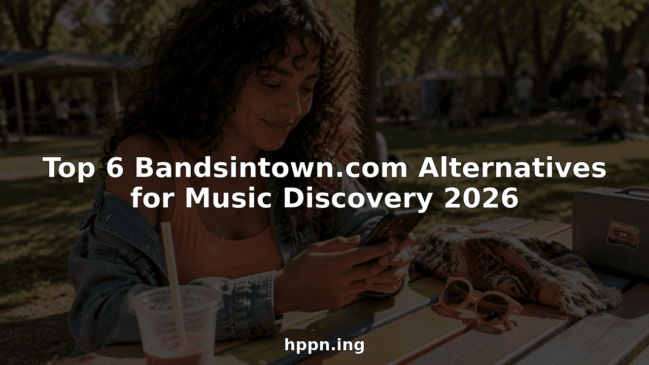 Top 6 Bandsintown.com Alternatives for Music Discovery 2026